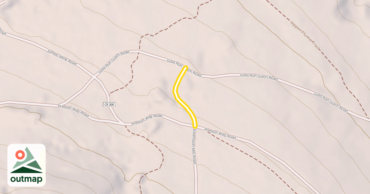 Map of Preston Loop