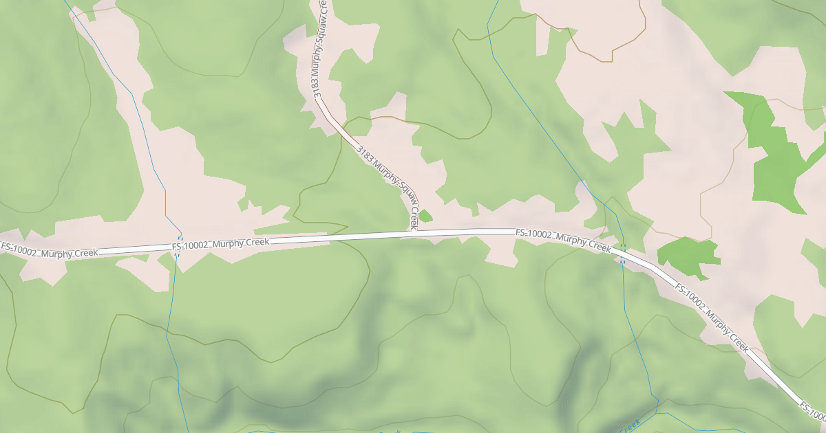 Map preview of Murphy-Squaw Creek