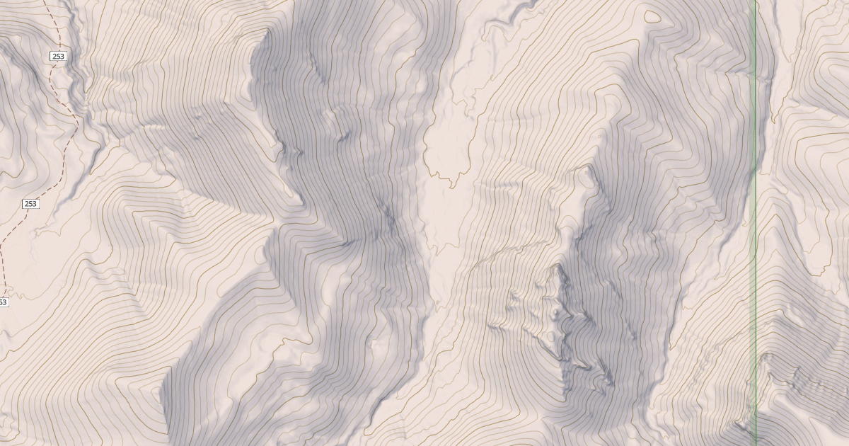 Map preview of Cyanide Creek