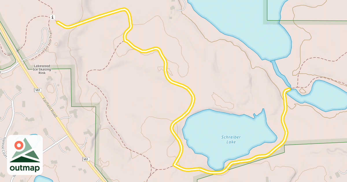 Map of Millennium Trail