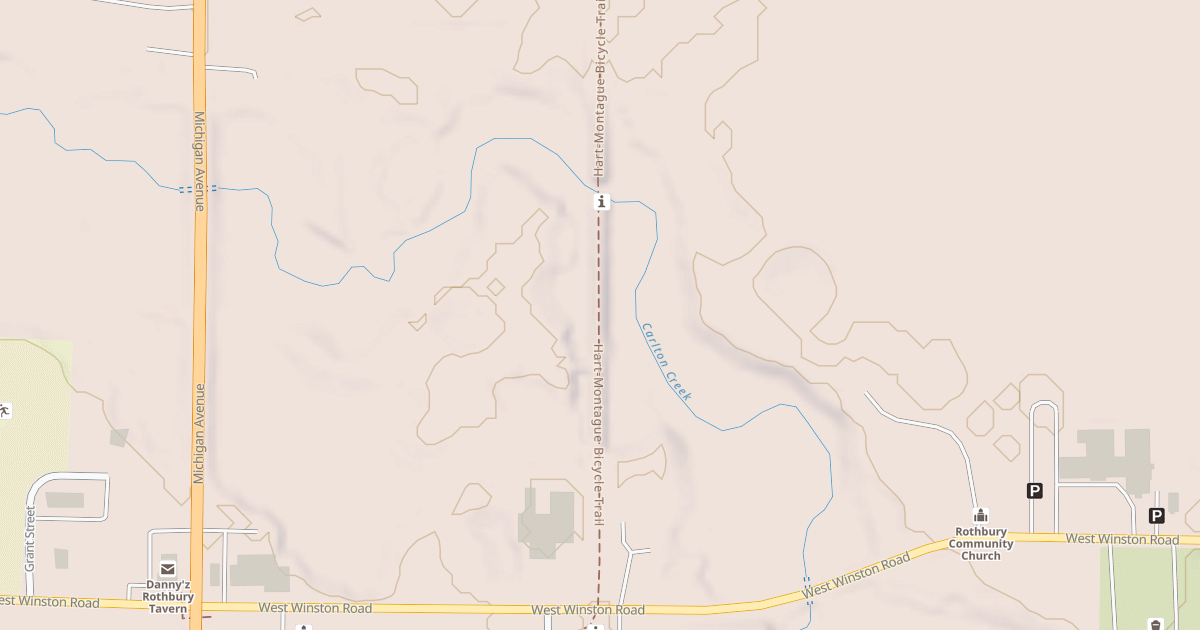 Map preview of William Field Memorial Hart-montague Trail State Park
