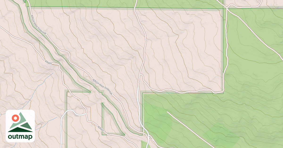 Map of BEAR SPRINGS
