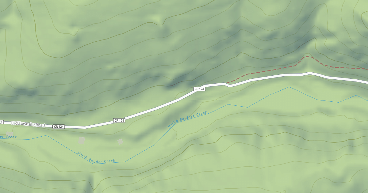 Map preview of BOULDER COUNTY 124J