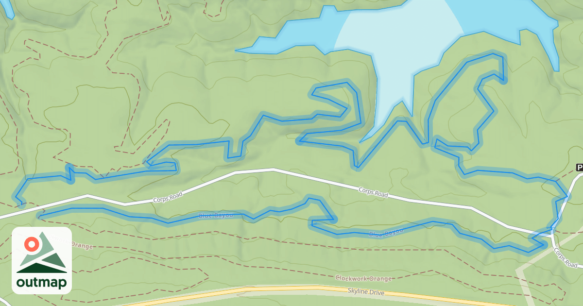 Map of Blue Bayou