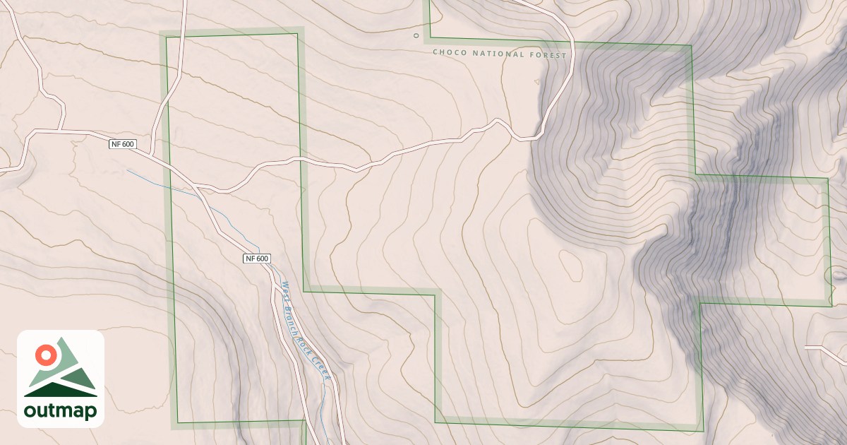 Map of USFS National Forest System Roads {930375A0-A5E4-4A5C-B20D-9BAE68DCBEC1}