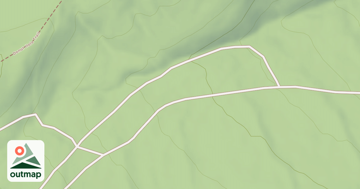 Map of Whiskey Springs Trails