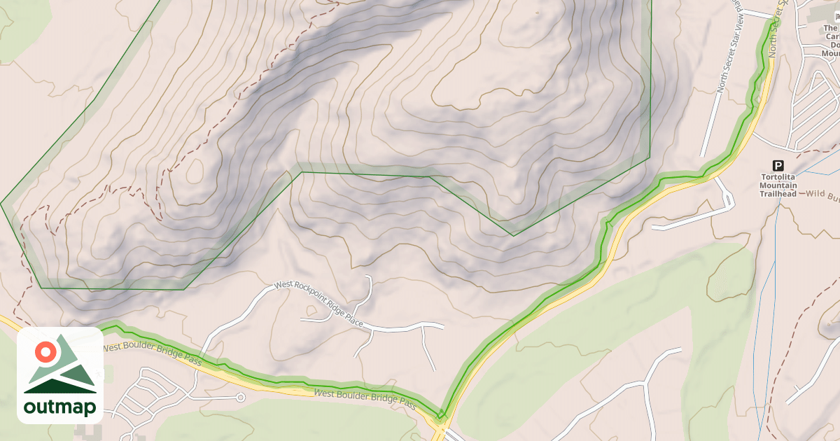 Map of Dove Mountain Community