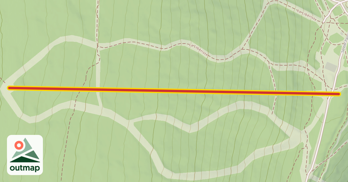 Map of La Corde Raide