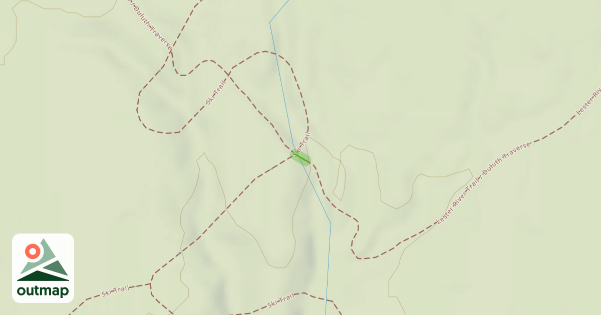 Map of Lester River Trail / Duluth Traverse