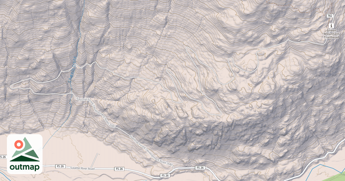 Map of GREEN MOUNTIAN