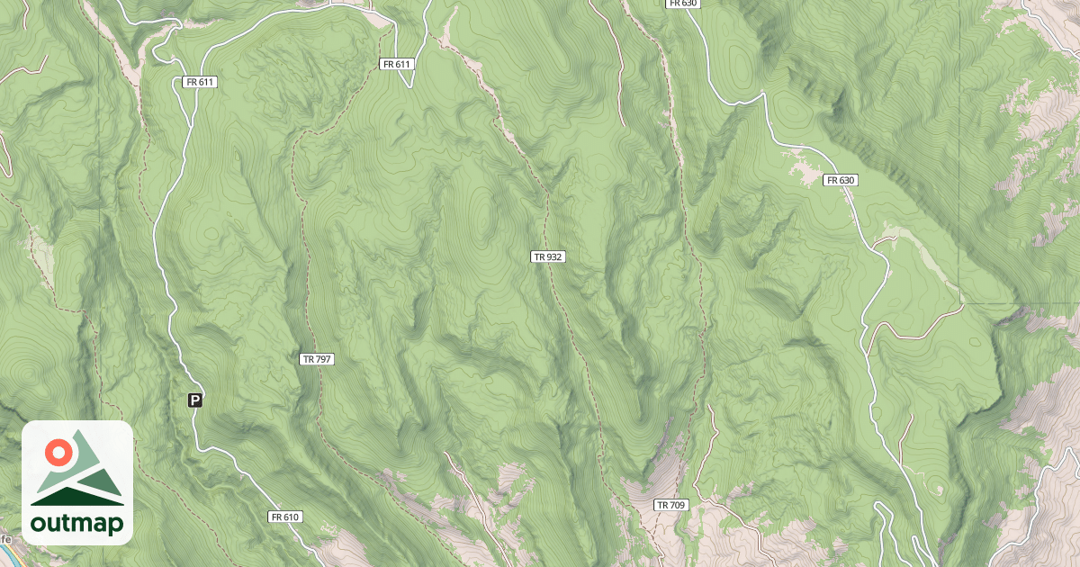 Map of WEST BEAR
