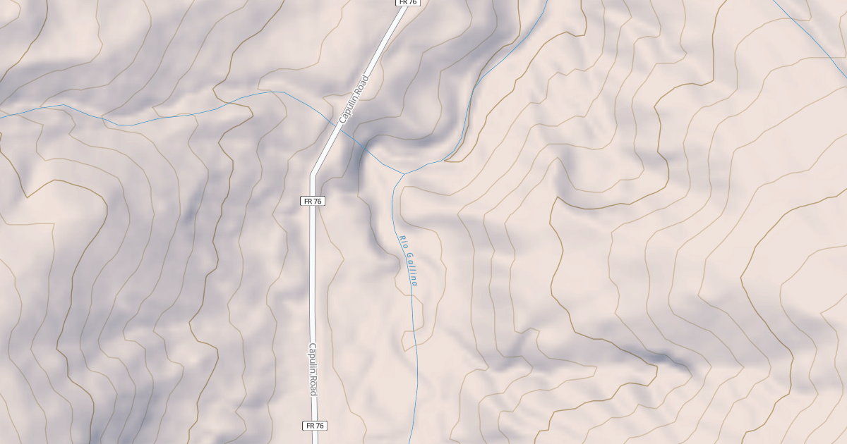 Map preview of GALLINA CANYON