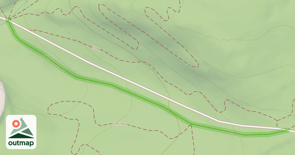 Map of L'Échappée Bas