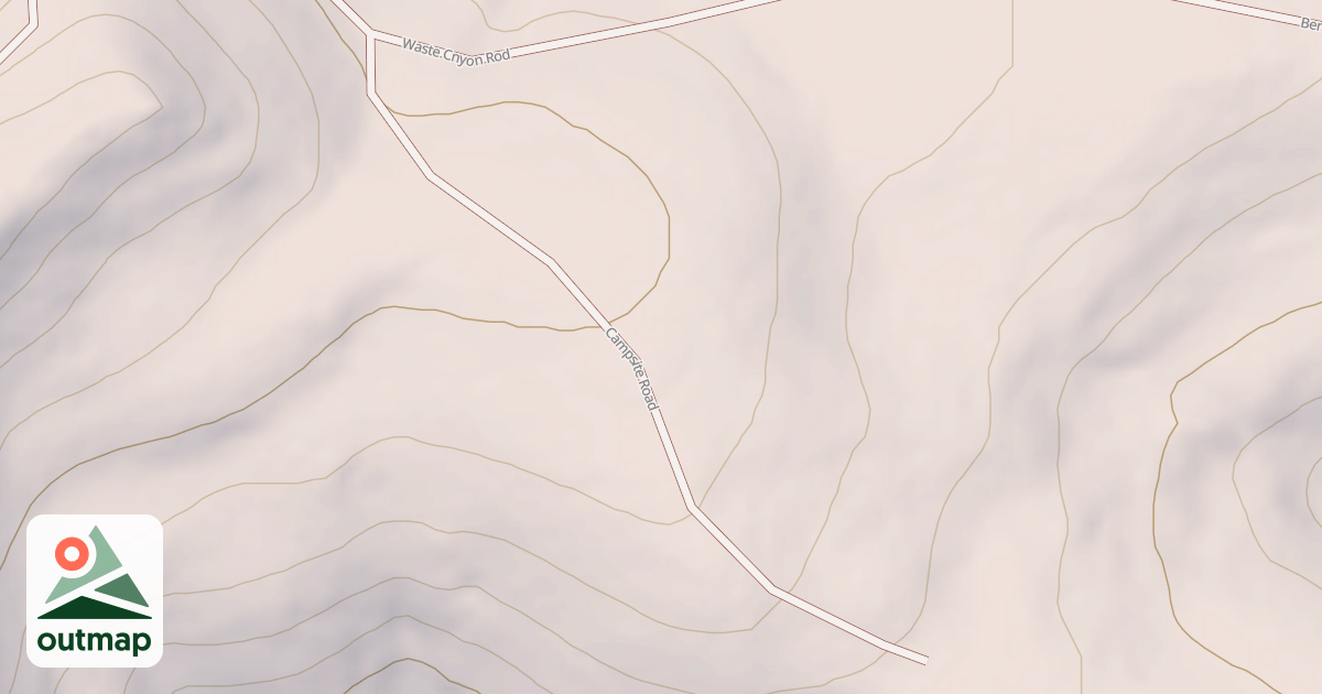 Map of 251 CAMPSITE