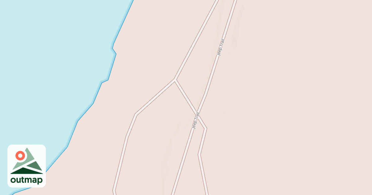 Map of Drummond Island Trail