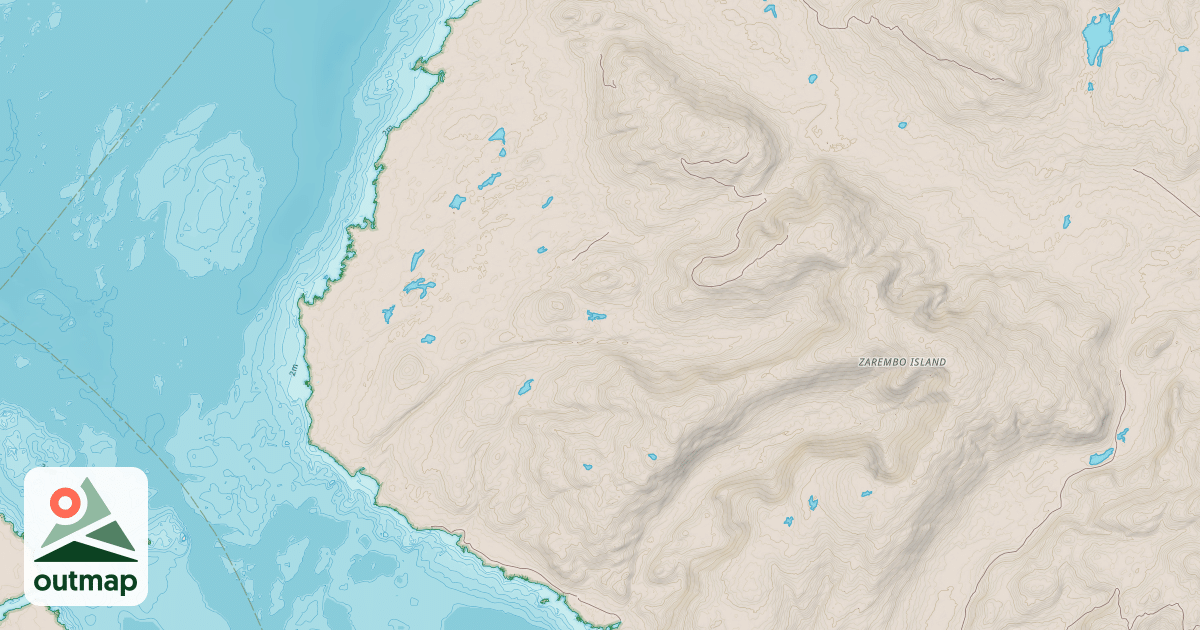 Map of WEST ZAREMBO