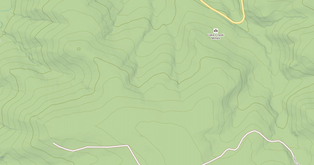 Map preview of DOUGLAS CREEK OVERLOOK RD