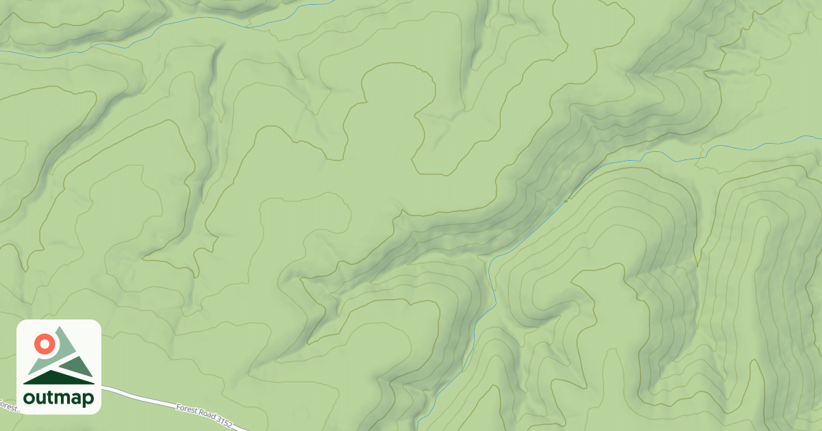 Map of BROWN HOLLOW