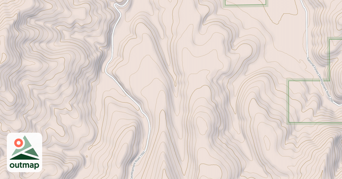 Map of USFS Motor Vehicle Use Map Trails 13121