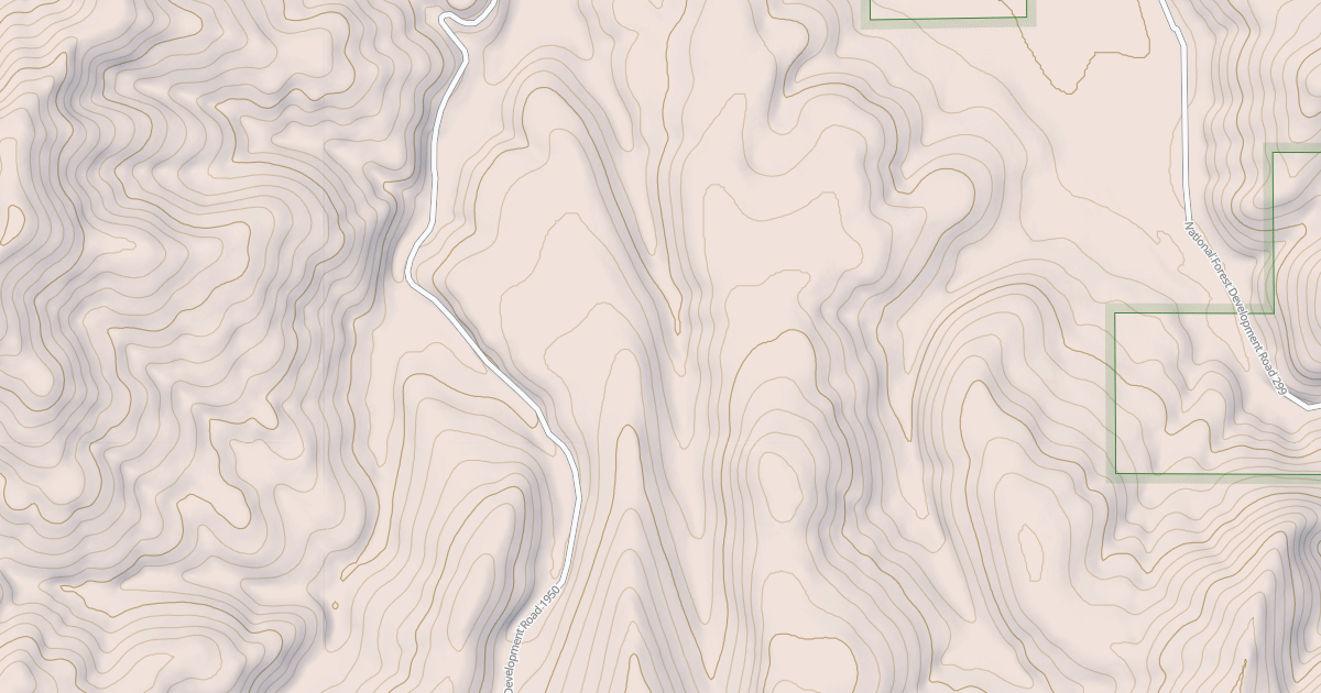 Map preview of USFS Motor Vehicle Use Map Trails 13121