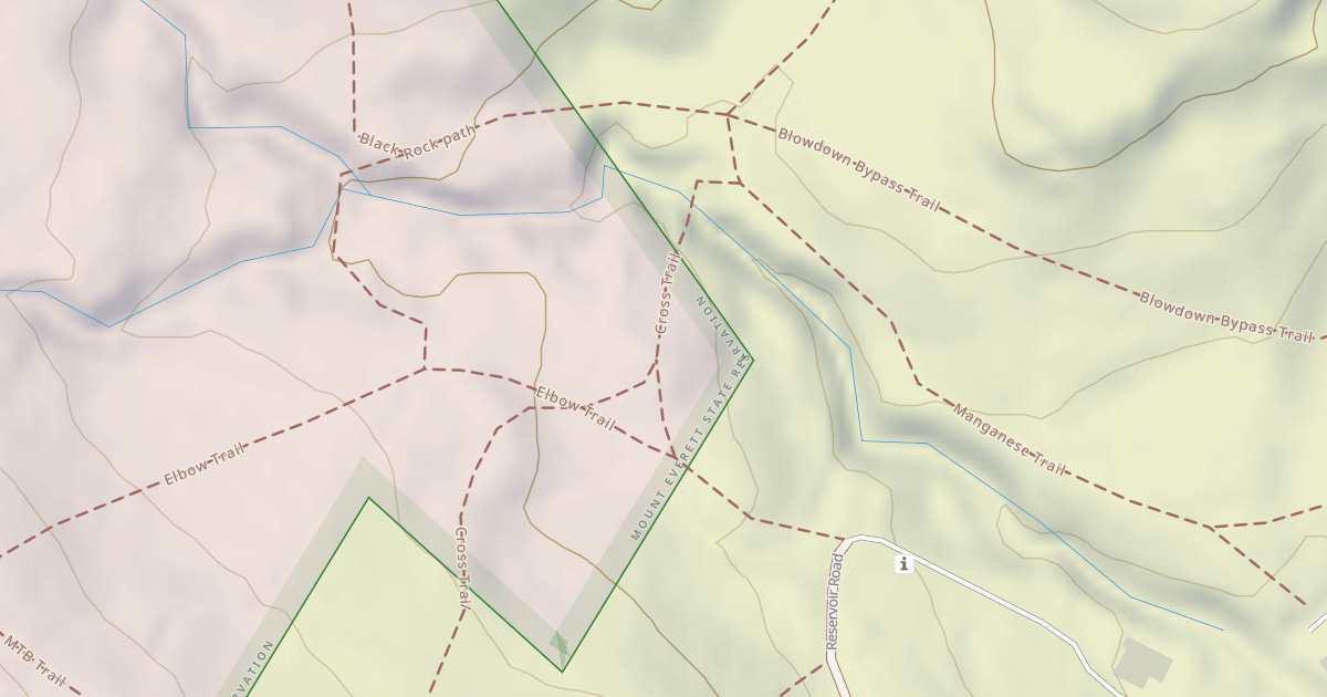 Map preview of Cross Trail