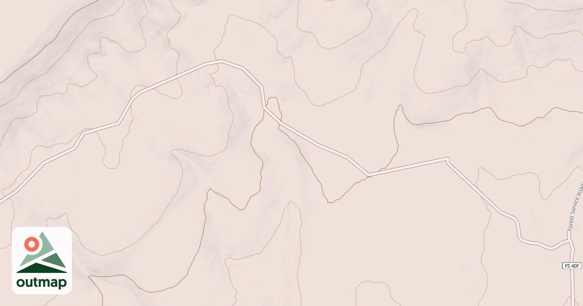 Map of USFS Motor Vehicle Use Map Roads {6066DDEA-01D3-42AA-9977-2BB23AFA1940}