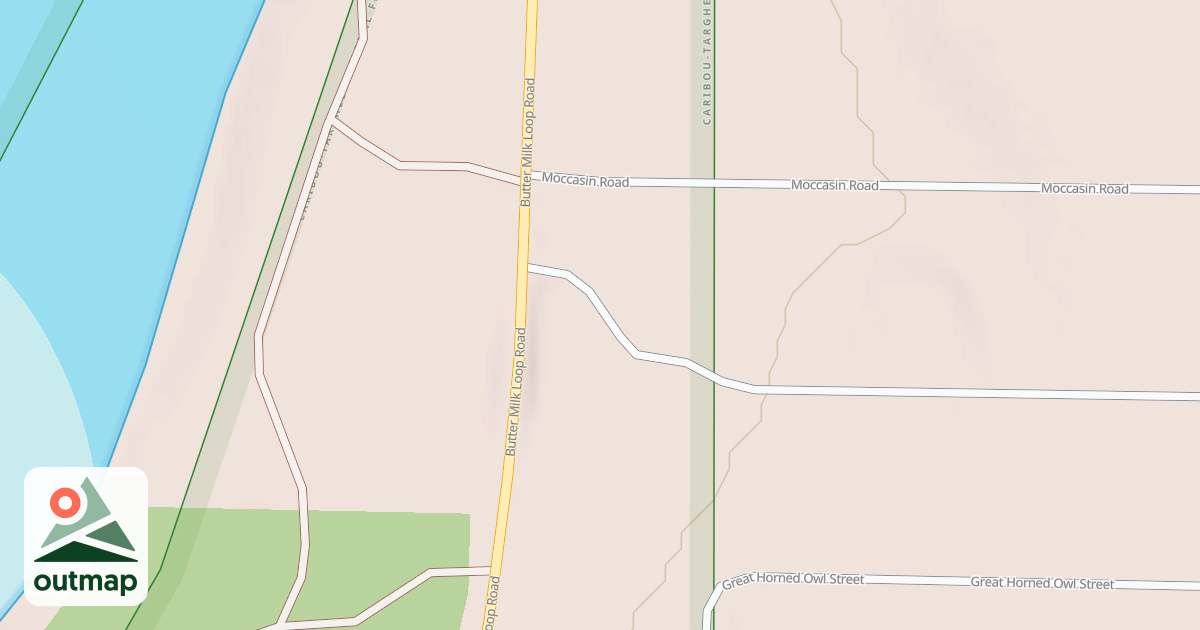 Map of GREAT GREY OWL
