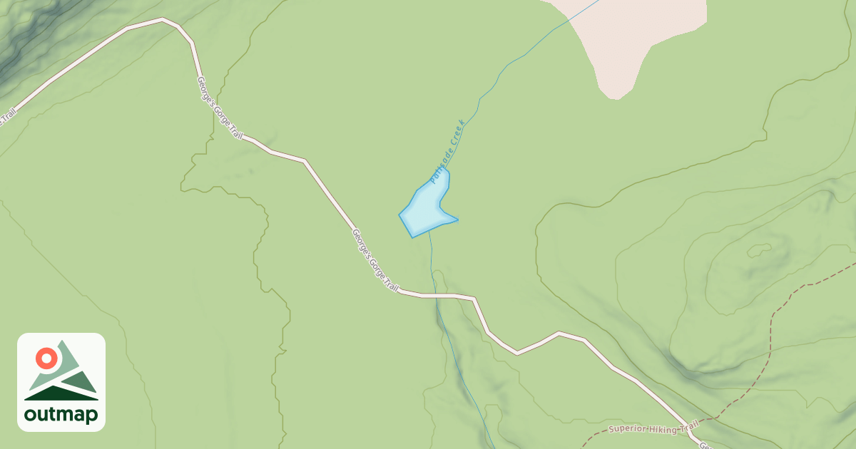 Map of Red Dot Trail