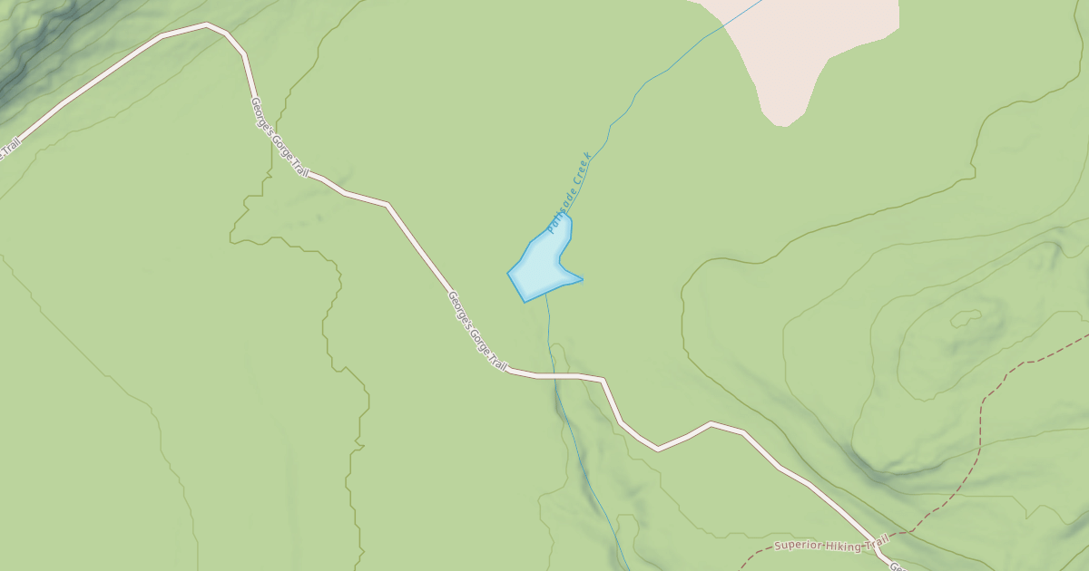 Map preview of Red Dot Trail