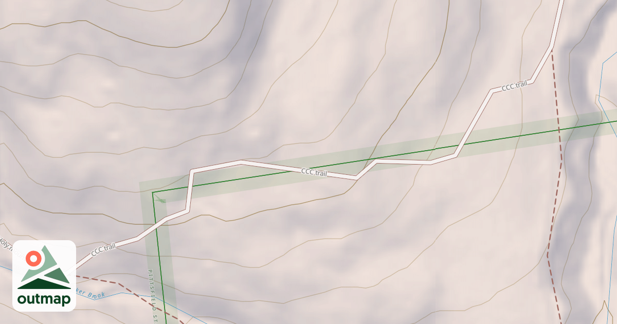 Map of CCC Trail