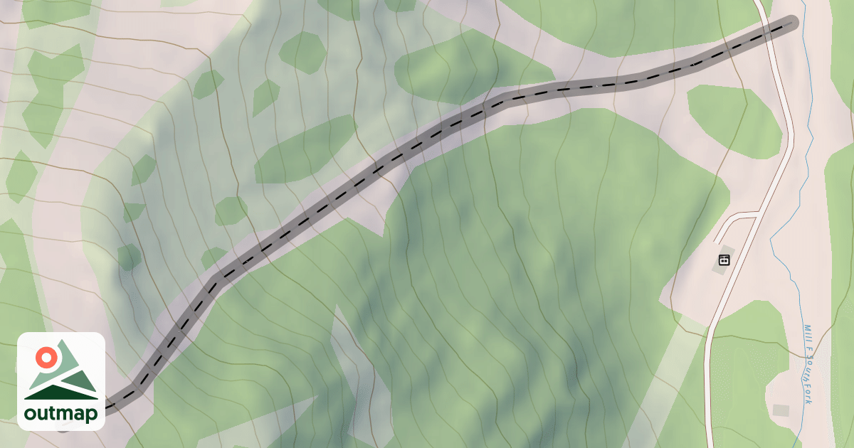 Map of Powderhorn Cirque