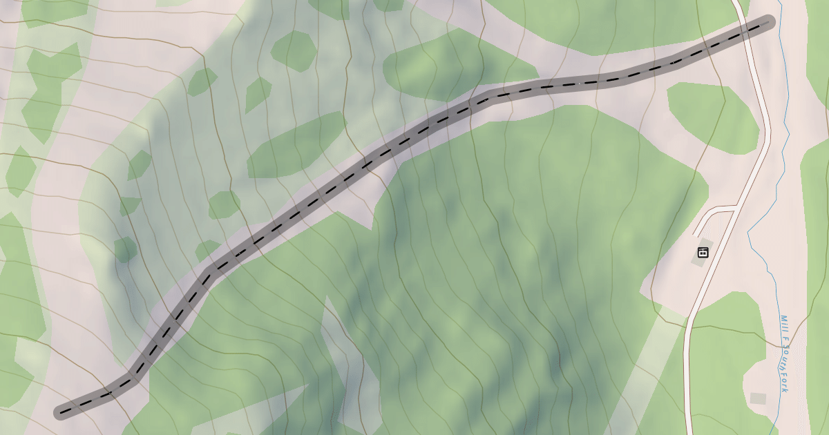 Map preview of Powderhorn Cirque