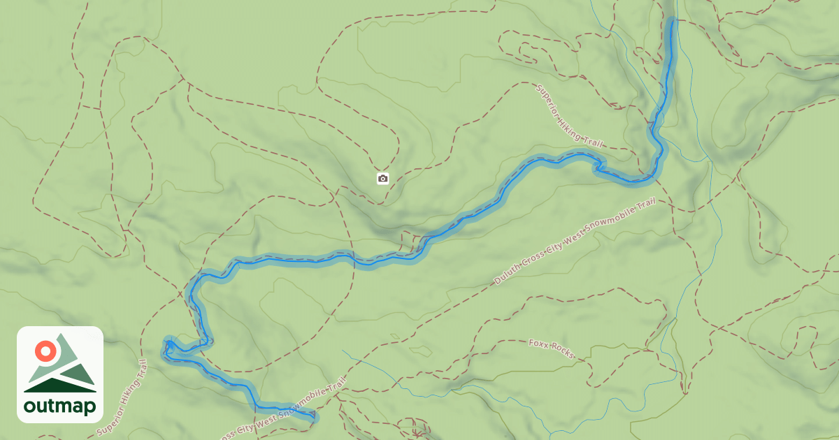 Map of Upper Burner of Stovetop
