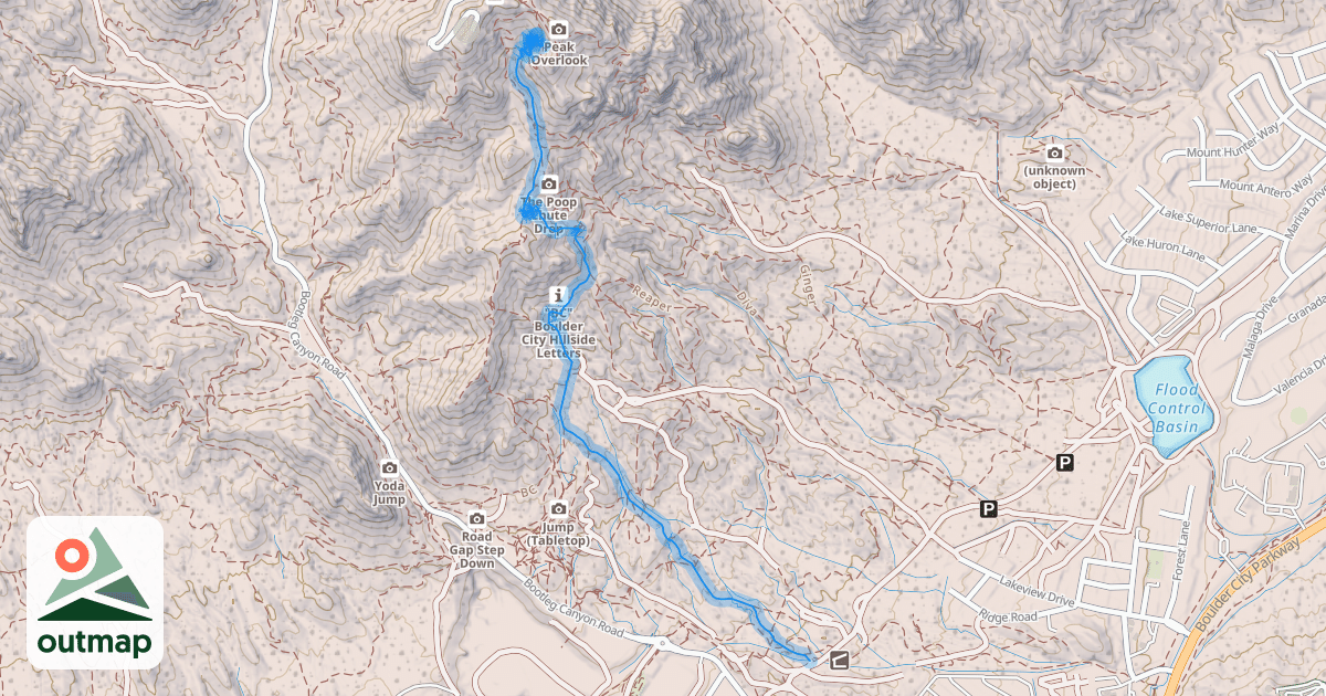 Map of Snake Back