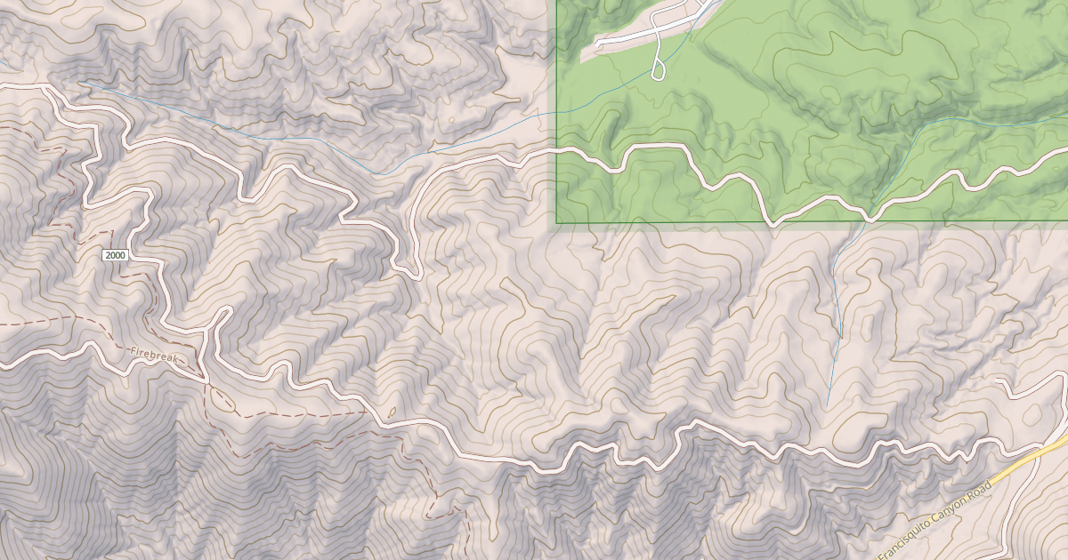 Map preview of LEONA DIVIDE