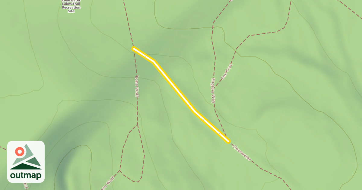 Map of Clearwater