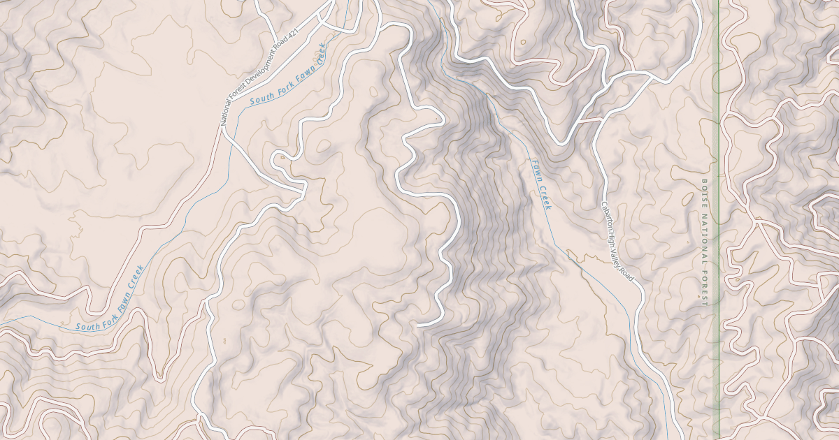 Map preview of FAWN 421G