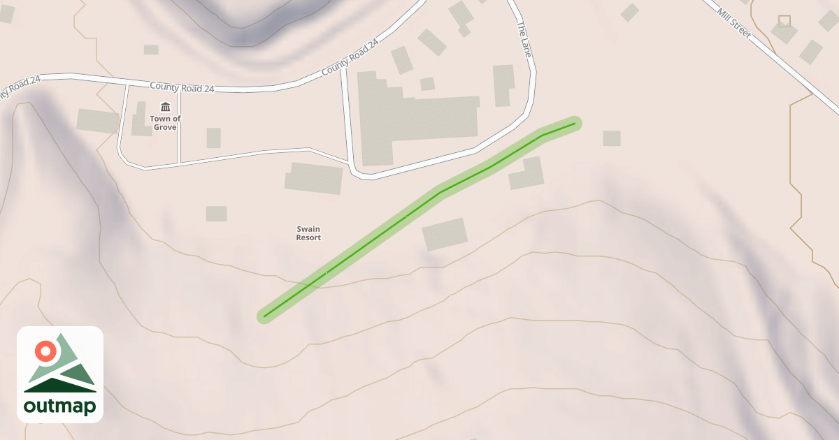Map of Shadow Mountain
