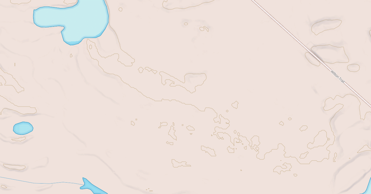 Map preview of Wilton Trails Northwest