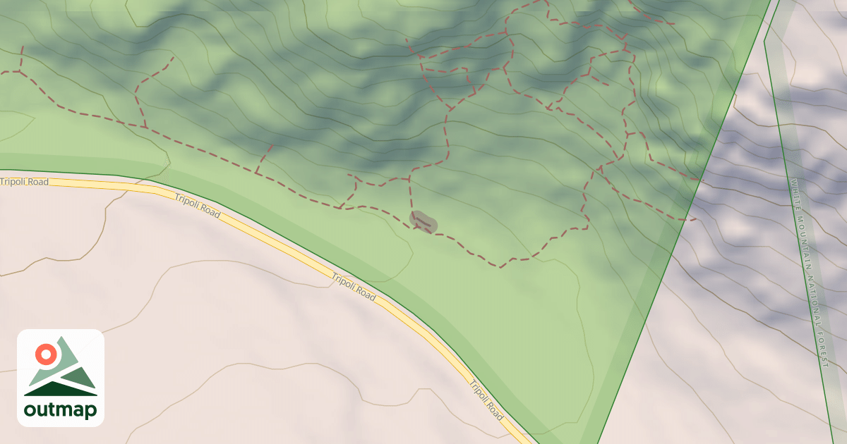 Map of Crooked Tree
