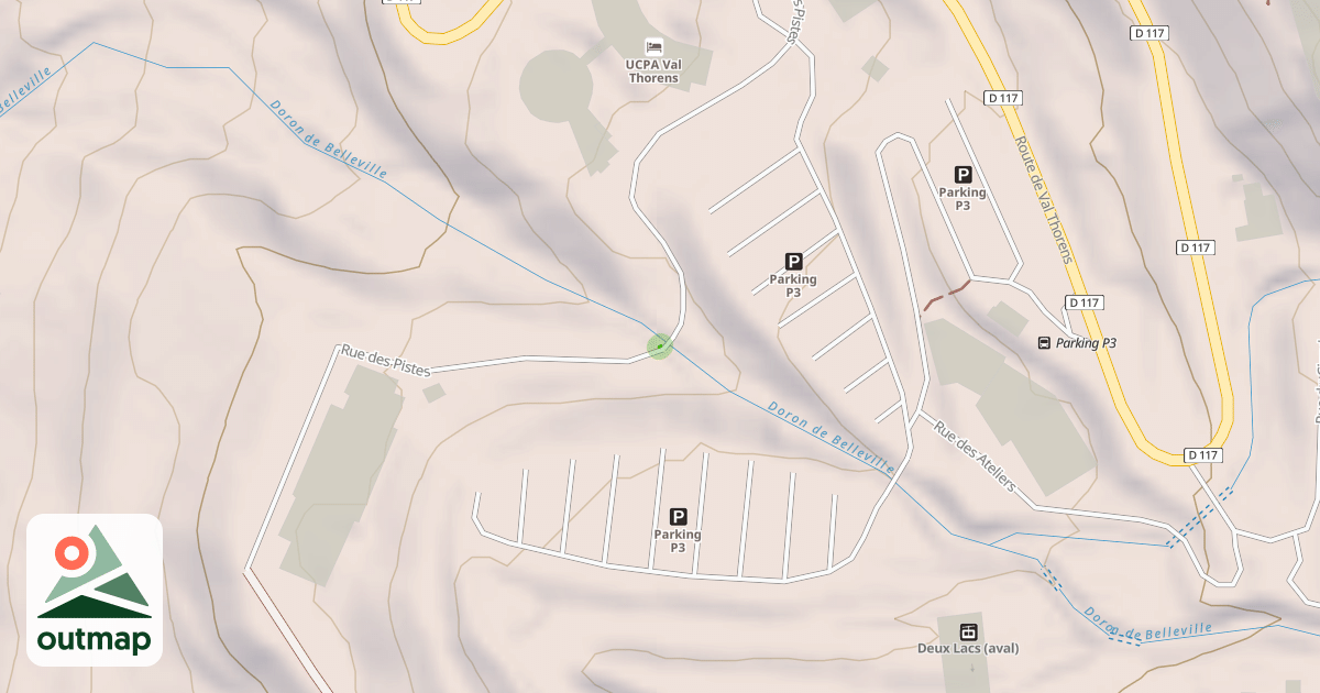 Map of Access UCPA