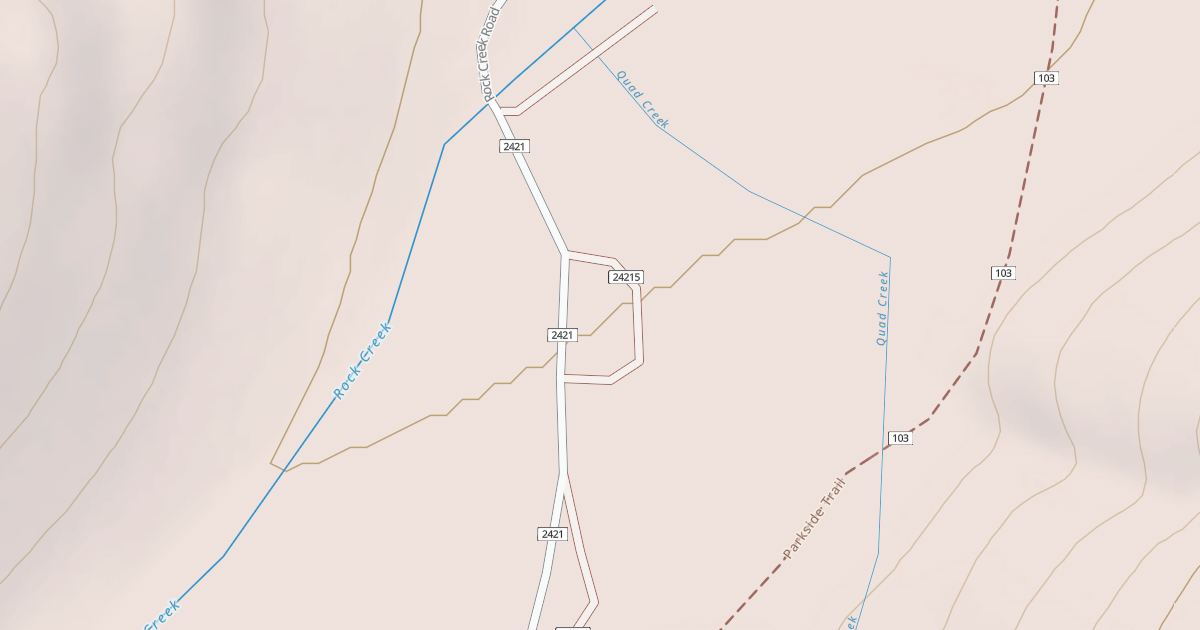 Map preview of DISPERSED CAMPSITE