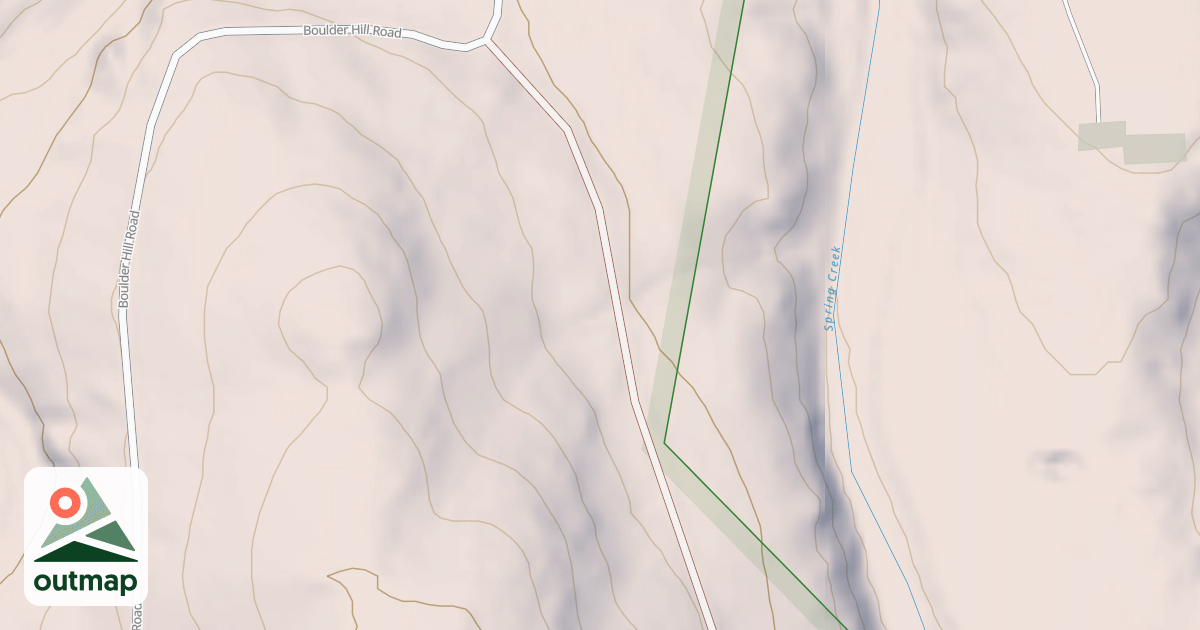 Map of BOULDER HILL BR 1H