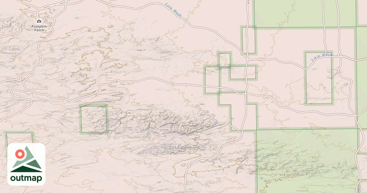 Map of BLM National GTLF Public Motorized Roads 245e5262-8424-459c-a8be-3ec488b484d0
