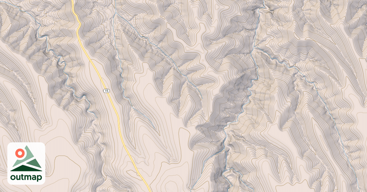 Map of 4078 N