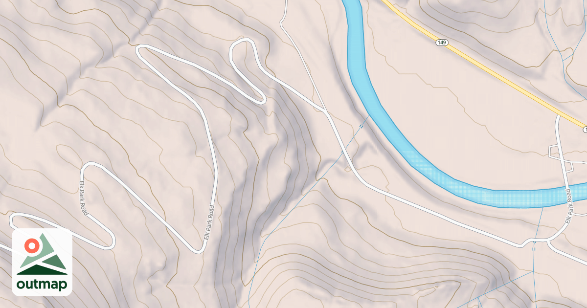 Map of ELK PARK