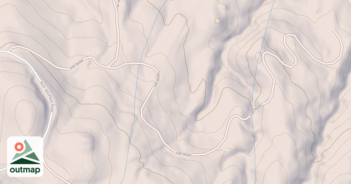 Map of VAN ROAD