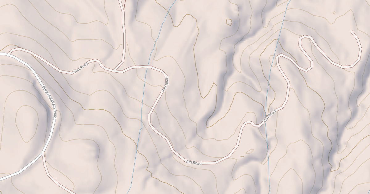 Map preview of VAN ROAD