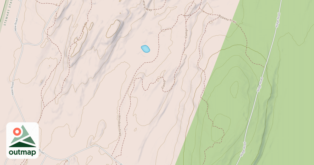 Map of Windsor Trail