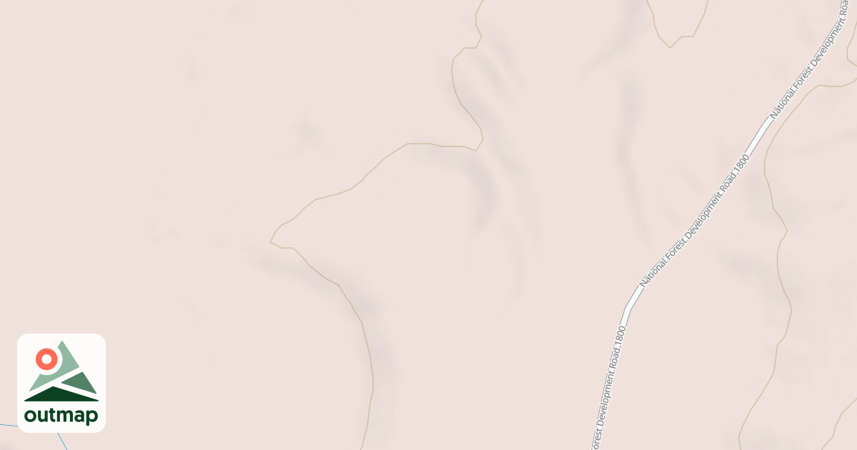 Map of USFS National Forest System Roads {C4D52949-9133-4B71-AB7D-F551D4BA6A3D}
